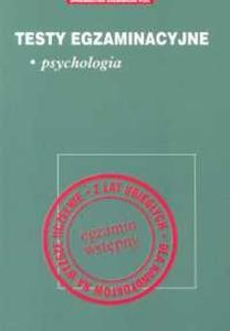 Psychologia Testy egzaminacyjne - 2825686657