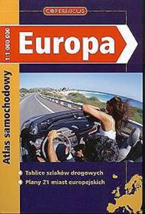 Europa atlas samochodowy - 2825649820