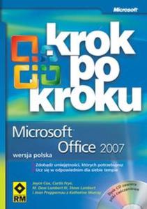 Krok po kroku Microsoft Office 2007 + CD - 2825688290