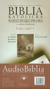 Audio Biblia cz. 1 Listy cz. I (Pyta CD) - 2825688332