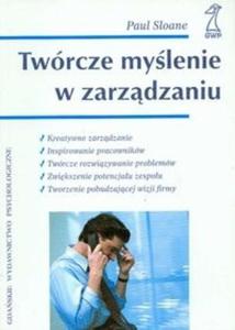 Twrcze mylenie w zarzdzaniu - 2825688360