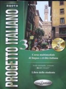 Nuovo Progetto Italiano 3 libro dello studente + CD - 2825688917