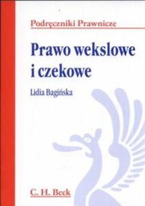 Prawo wekslowe i czekowe - 2825689010