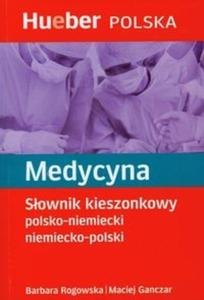 Medycyna. Sownik kieszonkowy polsko-niemiecki, niemiecko-polski - 2825689404