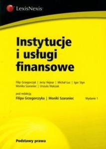 Instytucje i usugi finansowe