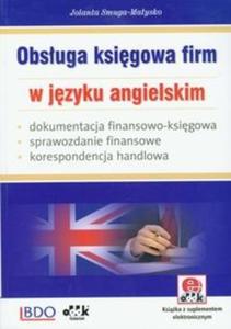 Obsuga ksigowa firm w jzyku angielskim