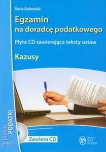 Egzamin na doradc podatkowego Kazusy + CD - 2825690123