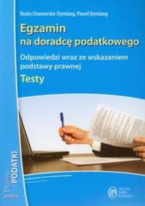 Egzamin na doradc podatkowego Testy - 2825690124