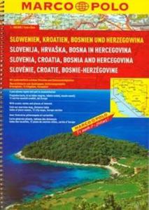 Sowenia Chorwacja Bonia i Hercegowina Atlas 1:300 000 - 2825690681