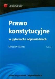 Prawo konstytucyjne w pytaniach i odpowiedziach - 2825691134