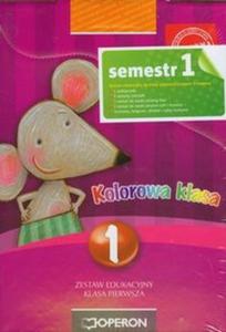 Kolorowa klasa 1 zestaw edukacyjny Semestr 2