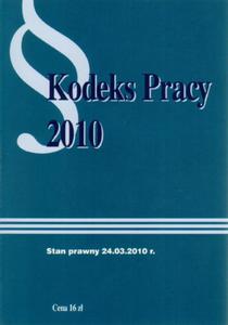 Kodeks Pracy 2010 - 2825694199