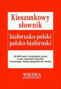 Kieszonkowy sownik biaorusko-polski polsko-biaoruski