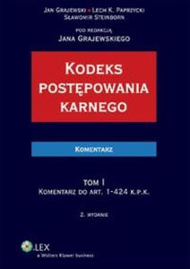 Kodeks postpowania karnego Komentarz t.1/2