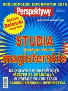 Perspektywy Informator 2010 Studia Magisterskie drugiego stopnia - 2825694490