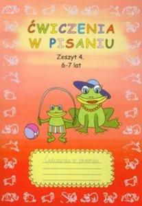 wiczenia w pisaniu Zeszyt 4 6-7 lat - 2825694872