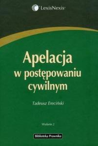 Apelacja w postpowaniu cywilnym - 2825696011