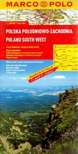 Polska Poudniowo-Zachodnia. Mapa Marco Polo w skali 1:300 000 - 2825696504