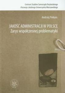 Jako administracji w Polsce Zarys wspóczesnej problematyki