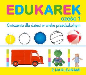 Edukarek cz 1 wiczenia dla dzieci w wieku przedszkolnym - 2825696716