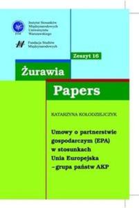 urawia Papers 16 Umowy o partnerstwie gospodarczym (EPA) - 2825696778