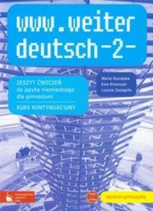 www.weiter deutsch 2 Zeszyt wicze z pyt CD-ROM