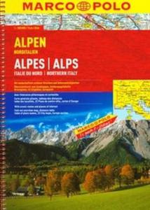 Alpy Wochy Pnocne Atlas drogowy 1: 300 000 Marco Polo - 2825697218