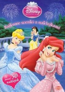 Disney Ksiniczka Bajkowe scenki z naklejkami