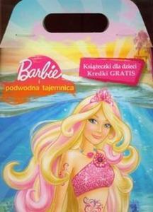 Zestaw Barbie i podwodna tajemnica Ksieczki + kredki - 2825697462