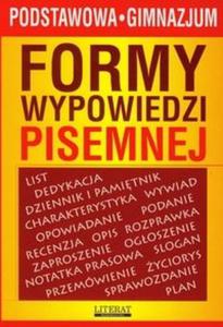 Formy wypowiedzi pisemnej - 2825697469