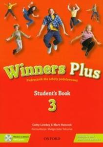 Winners Plus 3. Student`s Book. Klasy 4-6, szkoa podstawowa. Jzyk angielski. Podrcznik (+DVD) - 2825697616