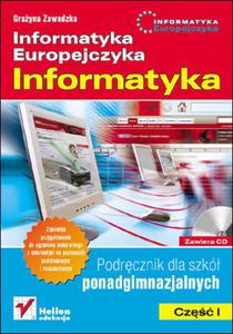 Informatyka Europejczyka Informatyka Cz 1 Podrcznik z pyt CD