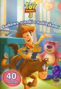 Toy Story 3. Bajkowe scenki z naklejkami (SC-4) - 2825697985