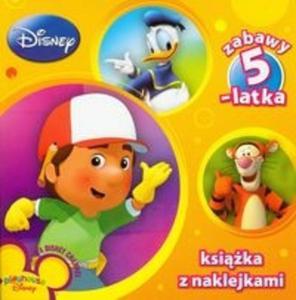 Disney Zabawy 5 latka Ksika z naklejkami