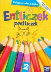 Entliczek Pentliczek 2 kolorowanka 3-latka - 2825698119