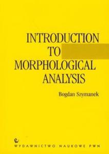 Introduction to Morphological Analysis - 2825698507