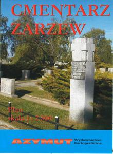 Cmentarz Zarzew. Plan 1:2 500