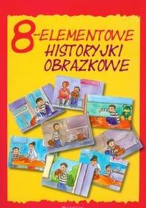 8-elementowe historyjki obrazkowe. 21 historyjek + kieszonki do ukadania - 2825698728