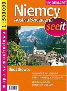 Niemcy, Austria, Szwajcaria see it - atlas samochodowy