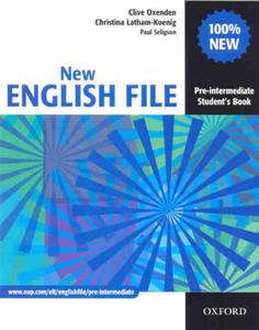 New English File Pre-Intermediate - Student`s Book - 2825699531