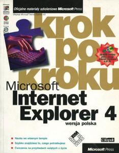 Microsoft Internet Explorer 4 krok po kroku - wersja polska - 2825699687