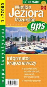 Wielkie Jeziora Mazurskie - mapa turystyczna gps - 2825699882