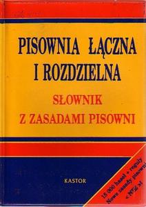 Pisownia czna i rozdzielna - 2825700144