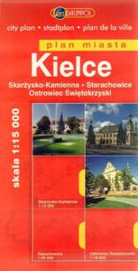 Kielce. Plan miasta w skali 1:15 000 - 2825700158