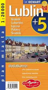 Lublin plan miasta + 5 - 2825700160
