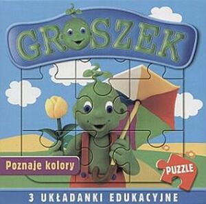 Groszek poznaje kolory. 3 ukadanki edukacyjne