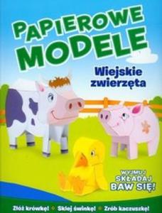 Wiejskie zwierzta Papierowe modele - 2825700789