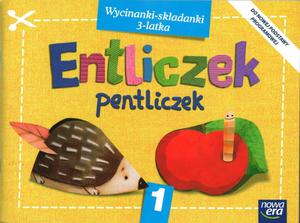 Entliczek Pentliczek 1 Wycinanki skadanki 3 latka - 2825700824