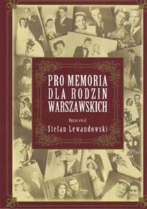 Pro memoria dla rodzin warszawskich - 2825700988