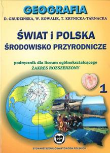 Geografia. wiat i Polska. rodowisko przyrodnicze. Zakres rozszerzony. Cz 1 - 2825701141